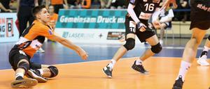 Stabile Annahme. Moritz Reichert ist ein Garant für den Aufschwung der BR Volleys.