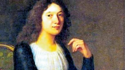 Ein Porträt Charlotte von Schillers als Lesende.