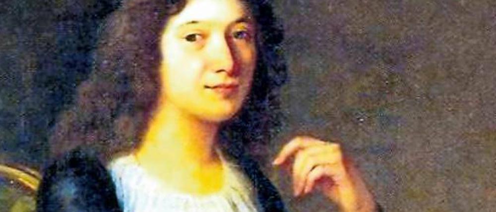 Ein Porträt Charlotte von Schillers als Lesende.