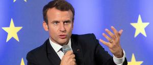 Frankreichs Staatspräsident Emmanuel Macron hat in einem Gastbeitrag einen "Neubeginn für Europa" gefordert.