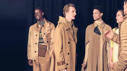 Beige funktioniert immer – hier bei der Boss-Schau in New York.
