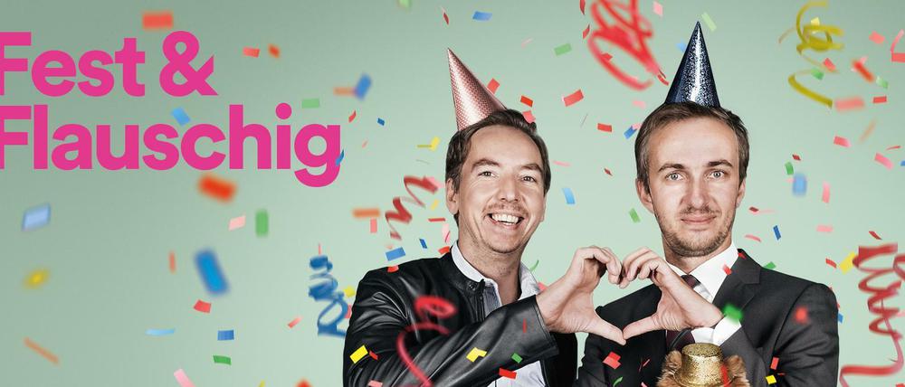 "Fest & Flauschig" mit Jan Böhmermann und Olli Schulz ist das erfolgreichste Podcast von Spotify. Weitere Podcasts sind in Vorbereitung.