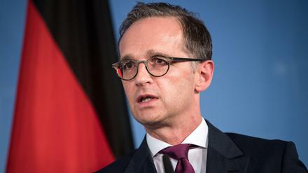 Deutschlands Außenminister Heiko Maas will über Macrons Appell kontrovers diskutieren.