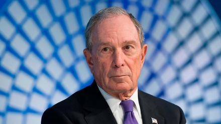 Michael Bloomberg tritt nicht gegen Donald Trump an.