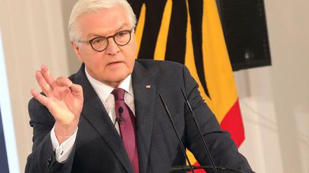 Bundespräsident Frank-Walter Steinmeier. 