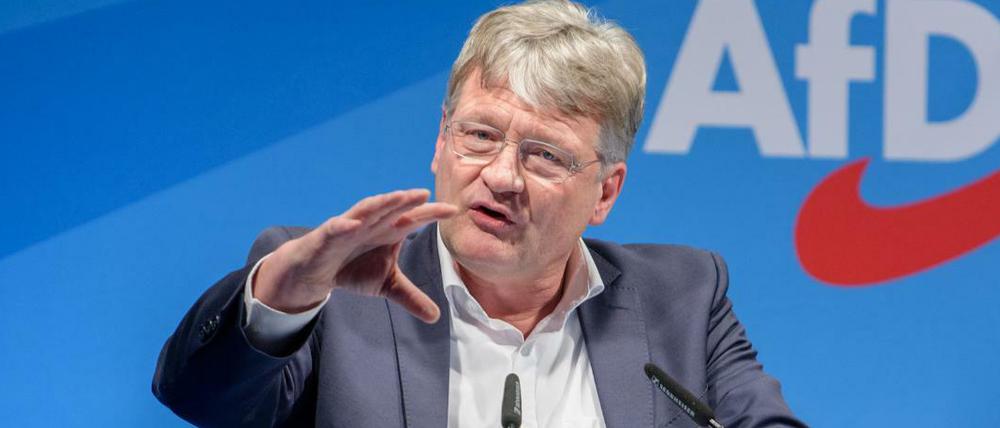 Jörg Meuthen, Bundesvorstandssprecher der AfD und Spitzenkandidat der AfD für die Europawahl
