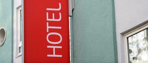 Ausgebucht. Berliner Hotels können derzeit nicht klagen. 