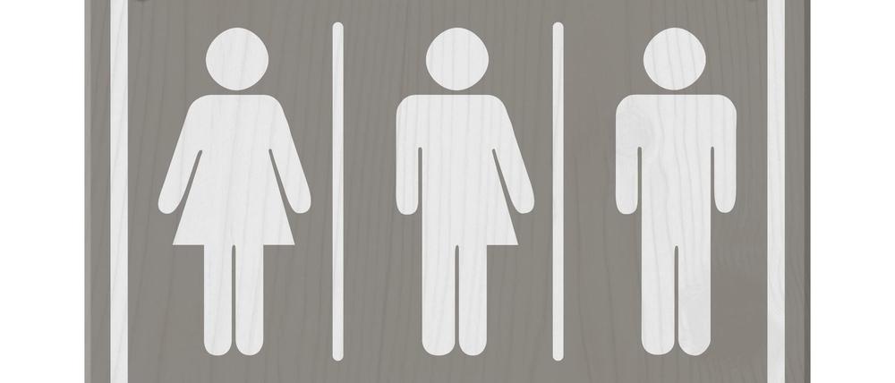 In Deutschland noch nicht weit verbreitet: Toiletten für das dritte Geschlecht.