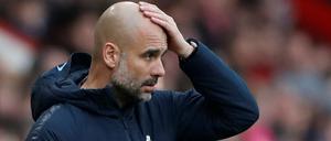 Pep Guardiola ist Trainer von Manchester City