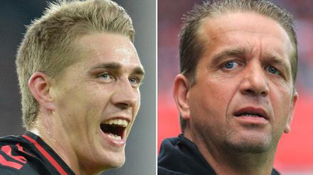 Nationalspieler Nils Petersen und sein Vater Andreas Petersen