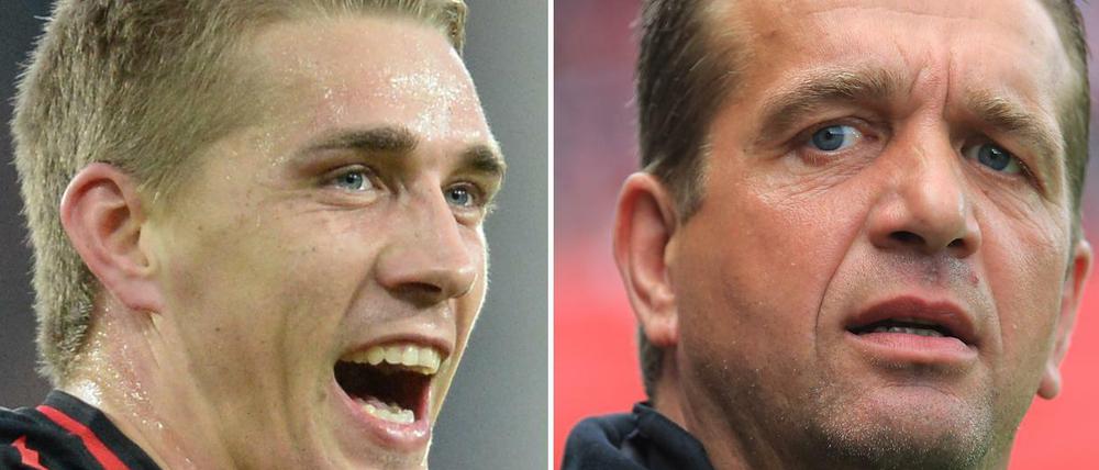 Nationalspieler Nils Petersen und sein Vater Andreas Petersen