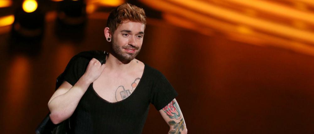 Der Popsänger Daniel Küblböck in der achten Staffel der RTL-Tanzshow "Let's Dance" (2018).