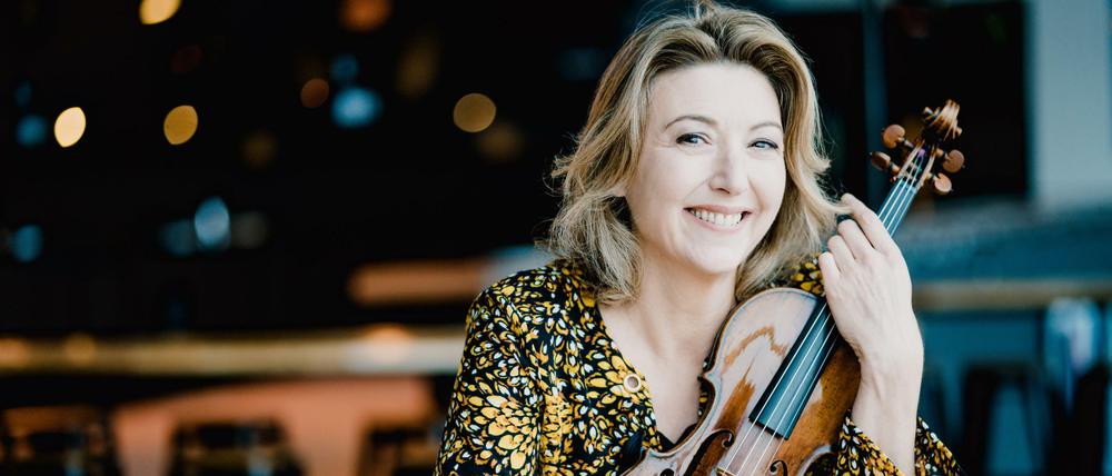 Die britische Violinistin Candida Thompson