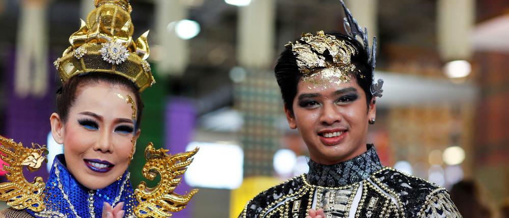 Glitzerndes Thailand auf der ITB 2019.