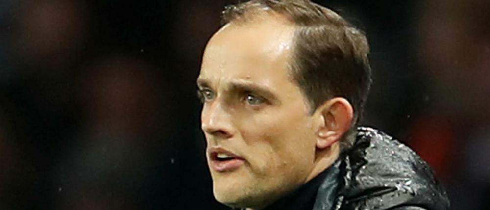 Fassungslos am Spielfeldrand: PSG-Trainer Thomas Tuchel.