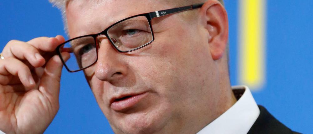 Verfassungsschutzpräsident Thomas Haldenwang will sich auf anderes konzentrieren als eigene Fehler.