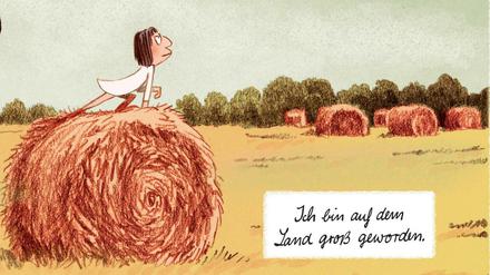 Suche nach der verlorenen Zeit: Die Ich-Erzählerin in einer Szene aus „Weites Land“.