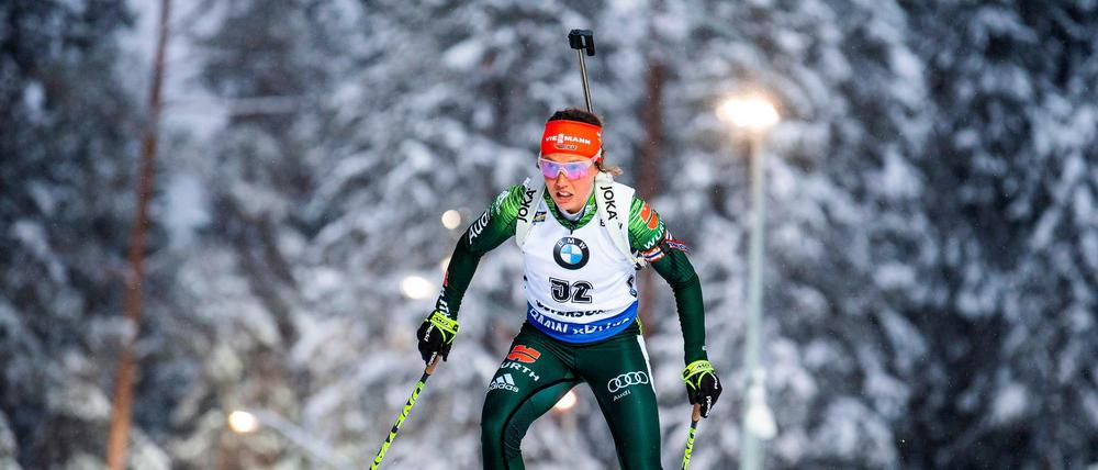 Laura Dahlmeier erkämpfte sich Bronze.