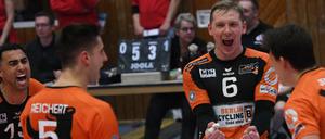 Sergej Grankin (Nummer 6) und seine Berliner Teamkollegen überzeugten in Lüneburg.