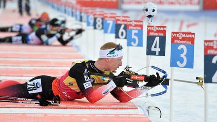 Der Weltcup-Dominator wird auch Weltmeister. Johannes Thingnes Bö schießt und läuft in seiner eigenen Welt.