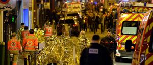 Nach dem Anschlag auf das Bataclan wurden am 14. November 2015 unzählige Menschen evakuiert.