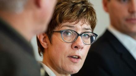 CDU-Chefin Annegret Kramp-Karrenbauer