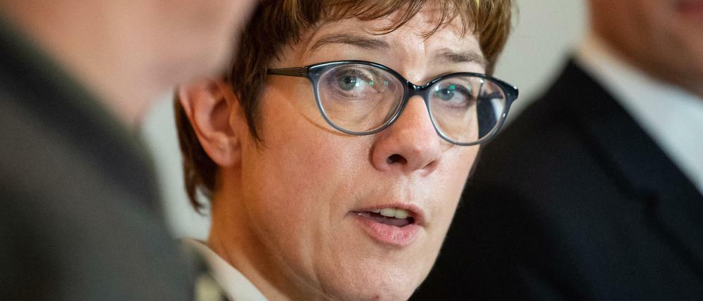 CDU-Chefin Annegret Kramp-Karrenbauer
