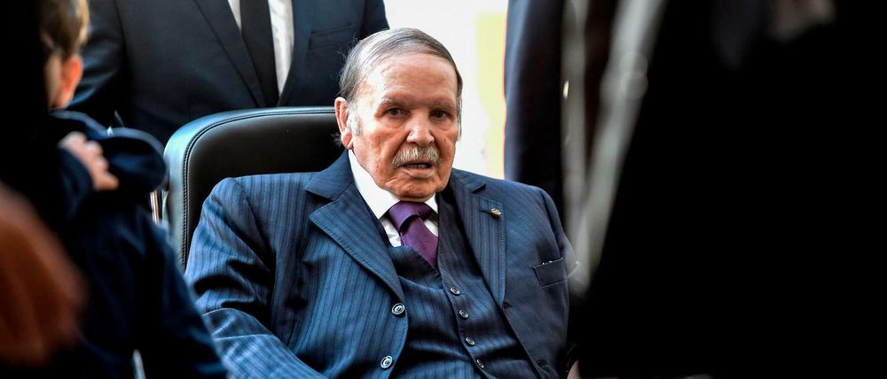 Algeriens Präsident Abdelaziz Bouteflika zeigt sich nur selten in der Öffentlichkeit (Archivfoto aus dem November 2017).