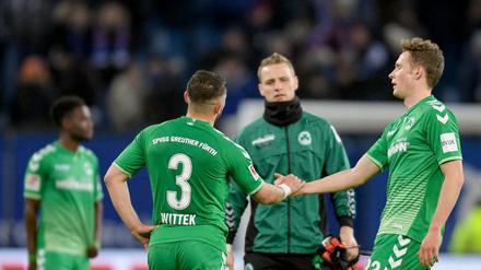 Die Fußballer von Greuther Fürth haben am Sonntag unfreiwillig spielfrei. 