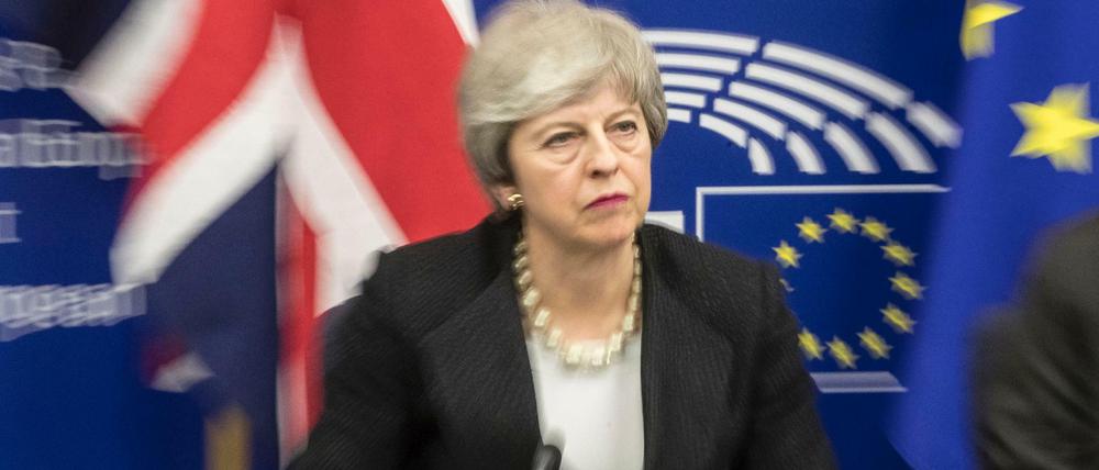 Bei den Last-Minute-Verhandlungen konnte die britische Premierministerin der EU Zugeständnisse abringen.