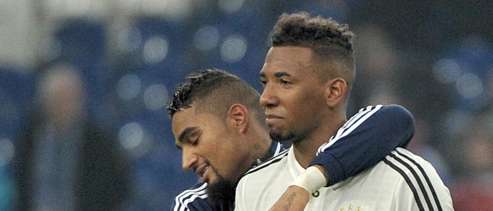 Bruderliebe. Auch beim Drumbo-Cup in Berlin waren Kevin-Prince (l.) und Jerome Boateng schon dabei.