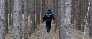 In einem Waldgebiet südöstlich von Berlin, hatte die Polizei in den vergangenen Tagen nach der vermissten Rebecca gesucht. 