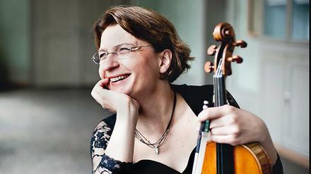 Die in Cottbus aufgewachsenen Violinistin Antje Weithaas