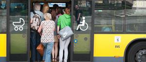 Die BVG-Busse werden am Donnerstag bestreikt.