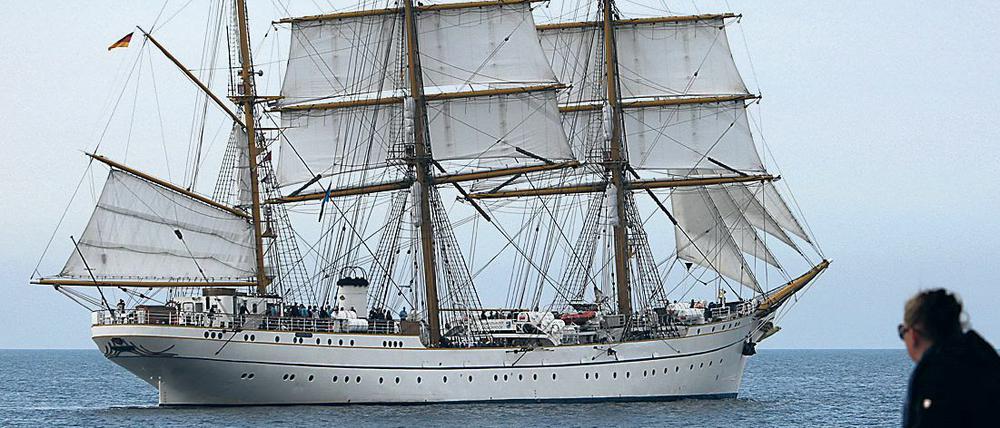 Die "Gorch Fock" auf einem Archivbild von 2015