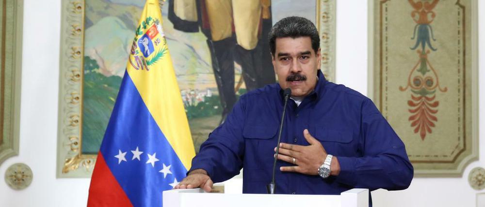 Venezuelas Präsident Maduro.