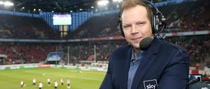 Bleiben Sie sportlich. Sky-Kommentator Wolff Fuss