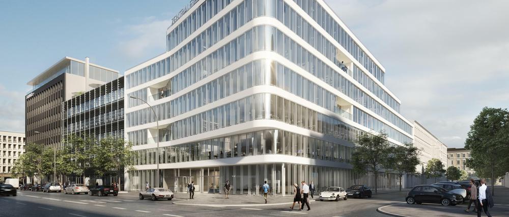 So soll die neue Sony Zentrale in der Bülowstraße in Berlin-Schöneberg aussehen.