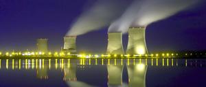 Das französische Atomkraftwerk Cattenom nahe der deutschen Grenze. 