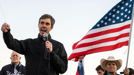 Beto O Rourke bei einem Auftritt in El Paso, Texas