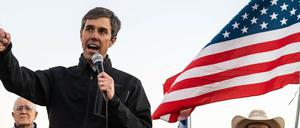 Beto O Rourke bei einem Auftritt in El Paso, Texas