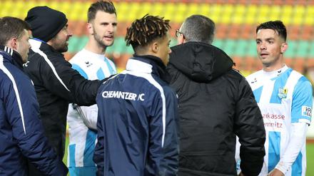 Hilferuf. Der Chemnitzer FC bittet um Unterstützung.