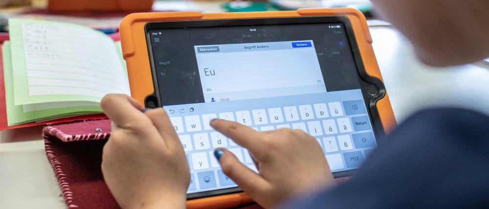 Der Digitalpakt soll die Vernetzung in den Schulen fördern.