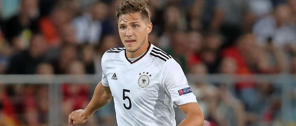 Niklas Stark im Nationaltrikot - bei der U 21.