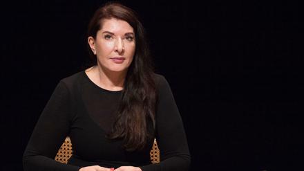 Die serbische Künstlerin Marina Abramovic