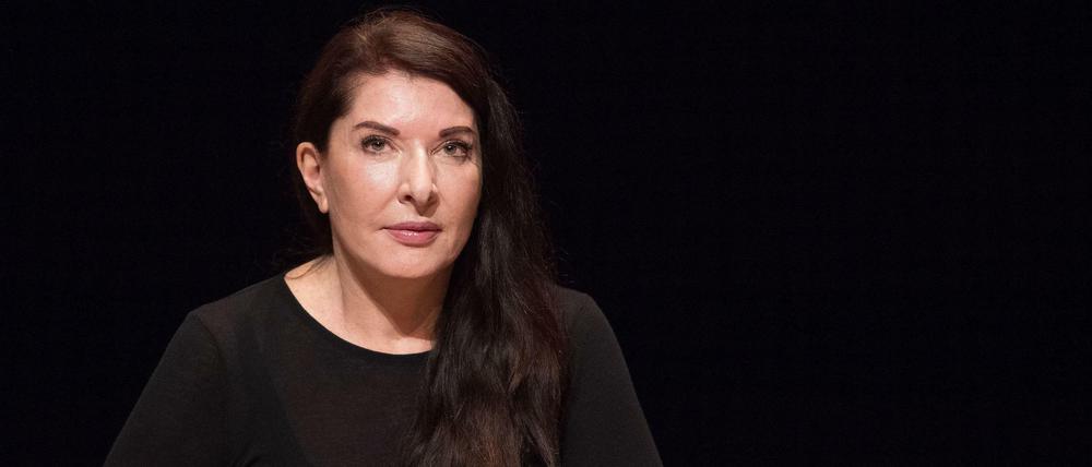 Die serbische Künstlerin Marina Abramovic
