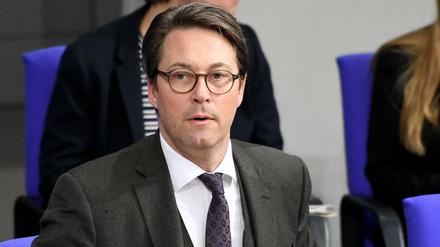 Bundesverkehrsminister Andreas Scheuer