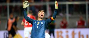 Zum Verzweifeln. Manuel Neuer musste mit dem DFB-Team und dem FC Bayern Rückschläge einstecken.