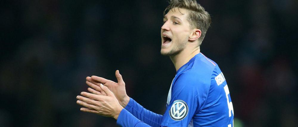 Niklas Stark, 23, spielt seit 2015 für Hertha BSC. Am Freitag wurde er erstmals für die Nationalmannschaft nominiert. An diesem Samstag (18.30 Uhr) spielt er mit den Berlinern gegen den Tabellenzweiten Borussia Dortmund.