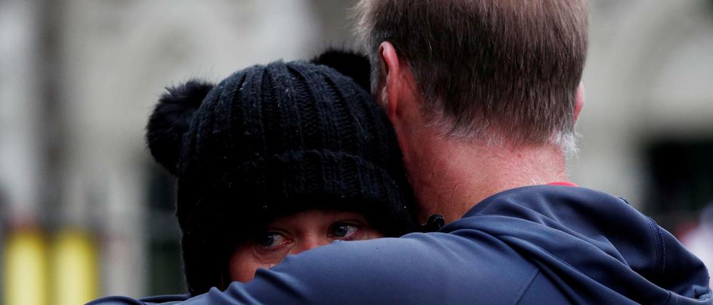 Die Trauer ist in Christchurch überall sicht- und spürbar.